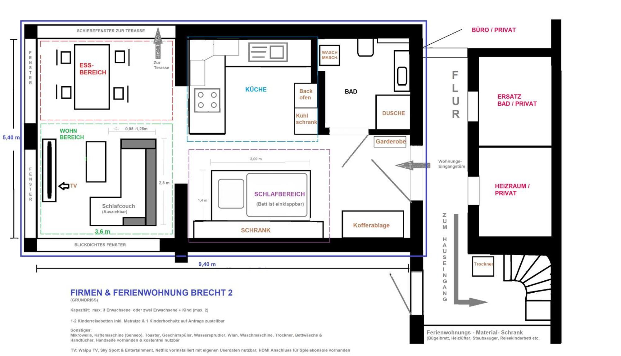 Firmen & Ferienwohnung Brecht 2 Waibstadt Esterno foto